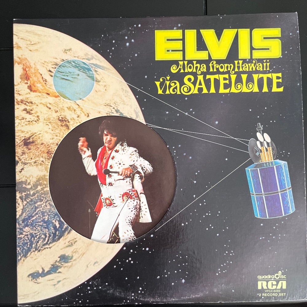 Elvis Presley vinyl record